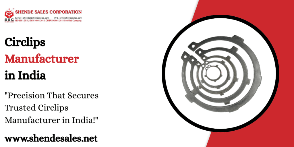 Circlips Manufacturer in India